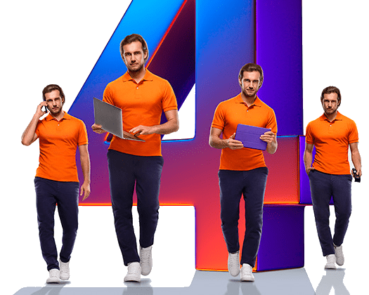 Великолепная четверка Ростелеком в деревня Ушенино (Нижегородская область)